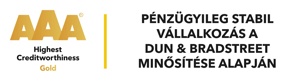 Bisnode 'AAA' Tanúsítvány Bisnode 'AAA' Tanúsítvány